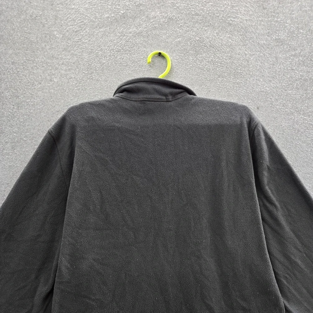 The North Face Men‎ Sweatshirt XL/TG Gray Fleece Logo Quarter Zip Activewear